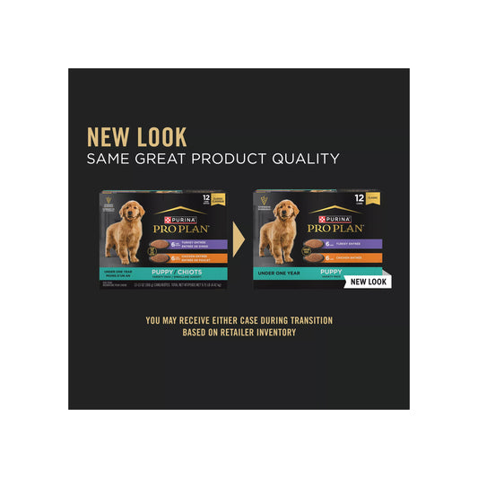 Purina Pro Plan Development Variety Pack Puppy Wet Dog Food - Grain Free, 13 oz, 12 Count