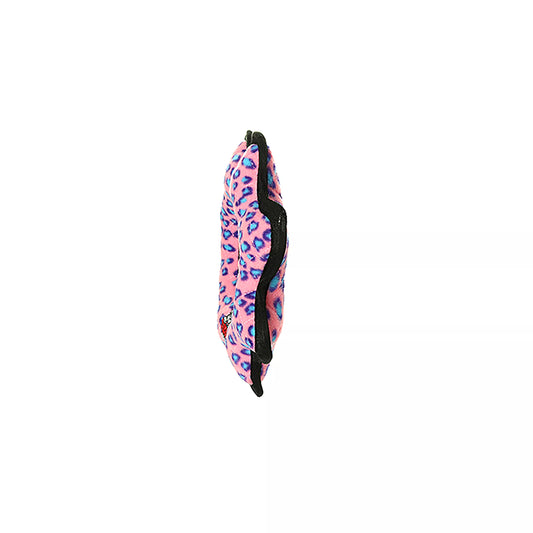 TUFFY® Ultimate Gear Ring Pink Leopard Dog Toy