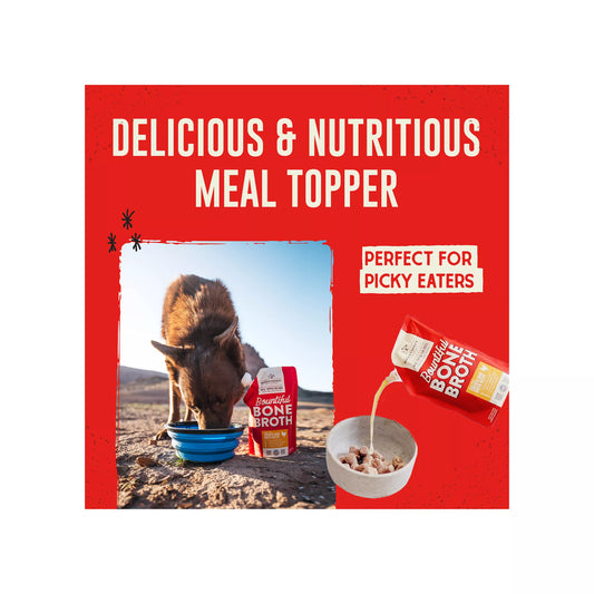 Stella & Chewy's Bountiful Bone Broth All Life Stages Dog Food Topper - Chicken