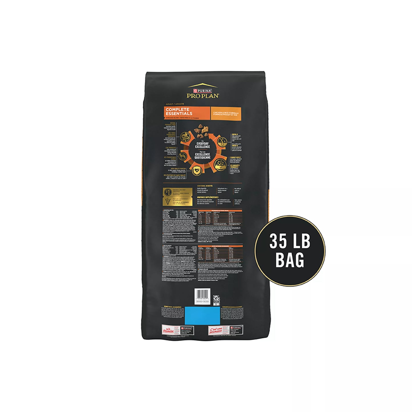 Purina® Pro Plan Complete Essentials Shredded Blend Adult Dry Dog Food - Chicken & Rice