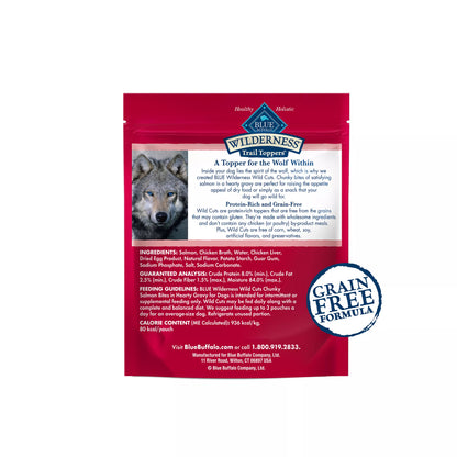 Blue Buffalo® Wilderness Trail Toppers Wild Cuts All Life Stages Dog Food Topper - Grain Free, 3 oz