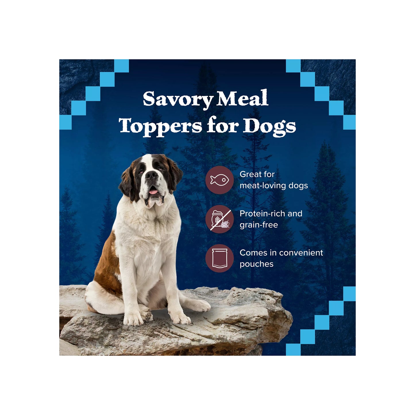 Blue Buffalo® Wilderness Trail Toppers Wild Cuts All Life Stages Dog Food Topper - Grain Free, 3 oz