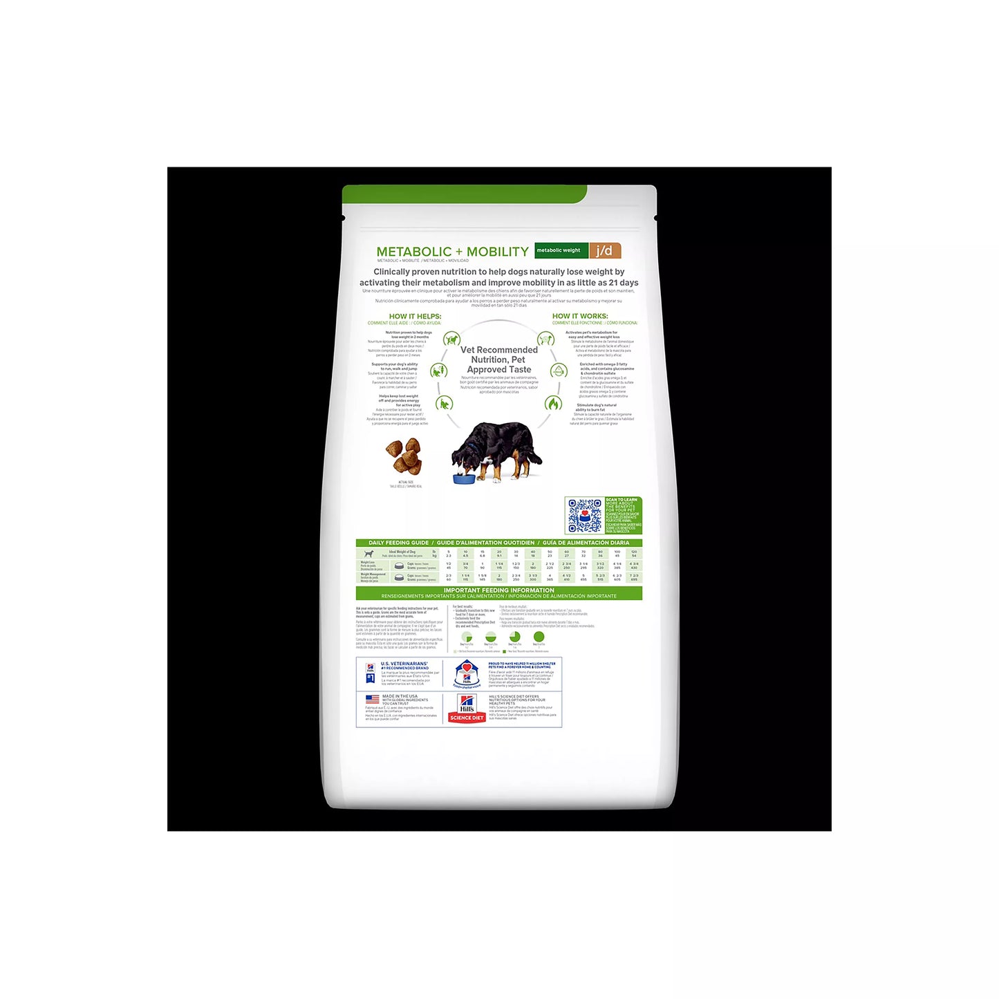 Hill's® Prescription Diet® Metabolic + Mobility Weight + Joint Adult Dog Food - Chicken