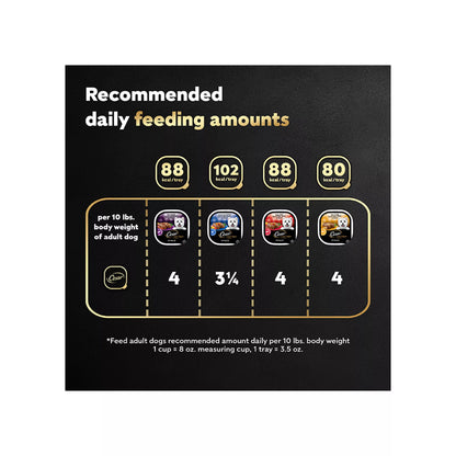 Cesar® Classics Adult Wet Dog Food - Loaf & Topper, 24 Count