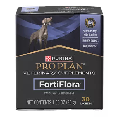 Purina® Pro Plan® Veterinary Supplements FortiFlora-Probiotic Powder Supplement for Dogs - 30 Count