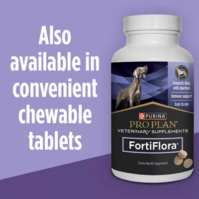 Purina® Pro Plan® Veterinary Supplements FortiFlora-Probiotic Powder Supplement for Dogs - 30 Count