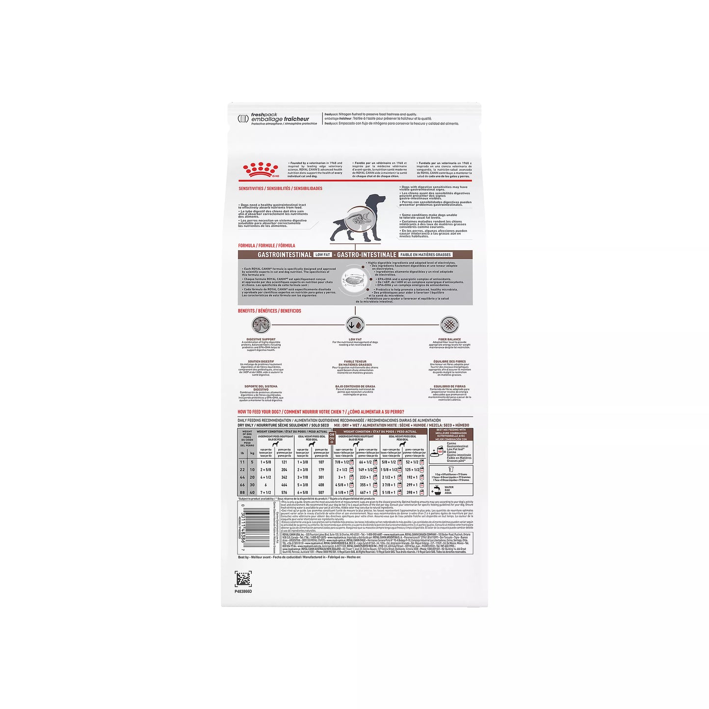 Royal Canin(R) Veterinary Diet Canine Gastrointestinal Adult Dry Dog Food - Low Fat