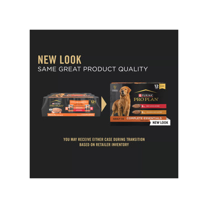 Purina® Pro Plan Complete Essentials Adult Wet Dog Food - Variety Pack, 13 Oz, 12 Count