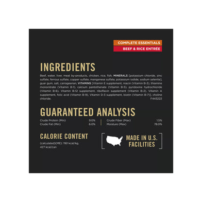 Purina® Pro Plan Complete Essentials Adult Wet Dog Food - Variety Pack, 13 Oz, 12 Count