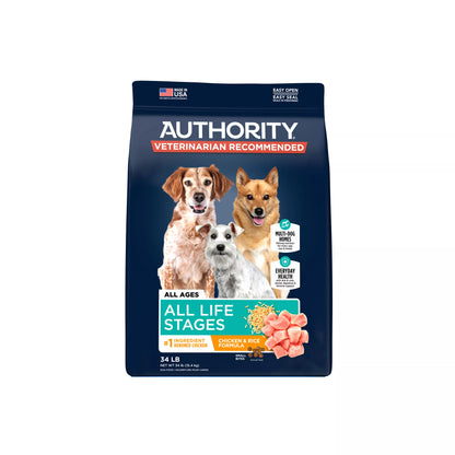 Authority® Everyday Health All Life Stages Dry Dog Food - Chicken & Rice
