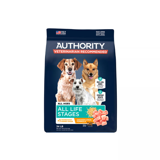 Authority® Everyday Health All Life Stages Dry Dog Food - Chicken & Rice