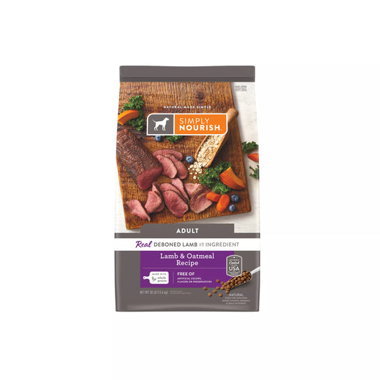 Simply Nourish® Original Adult Dry Dog Food - Lamb & Oatmeal