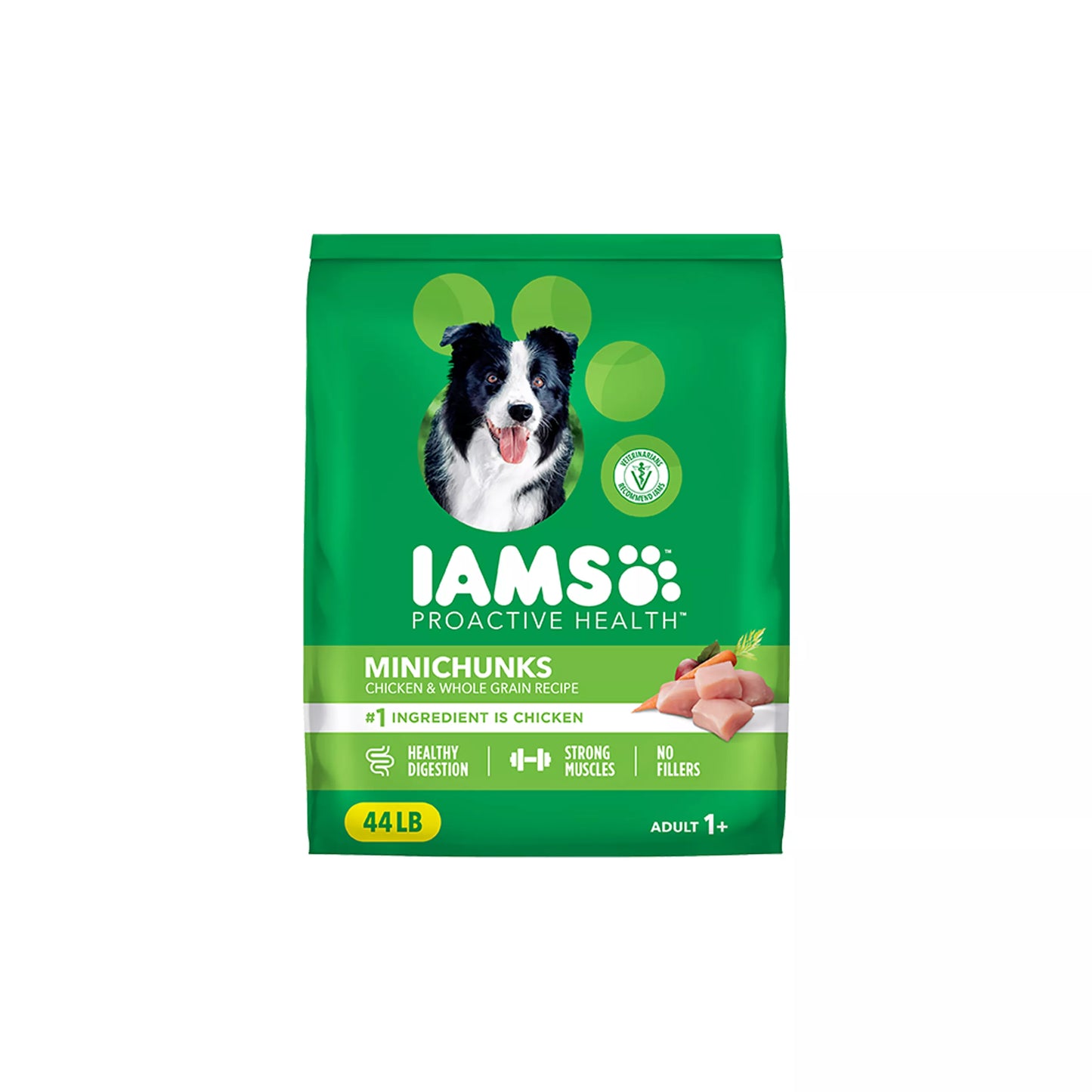 IAMS™ Proactive Health Adult Dry Dog Food - High-Protein, Mini Chunks, Chicken & Whole Grains