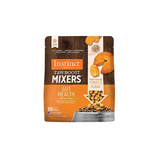 Instinct® Raw Boost Mixers Gut Health All Life Stages Frozen Dog Food Topper - Grain Free, Pumpkin