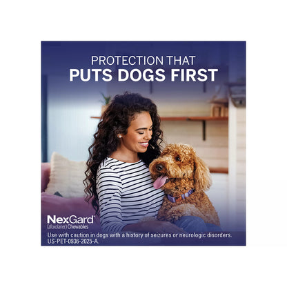 NexGard Chewable Tablets for Dogs 24.1 - 60.0 lbs
