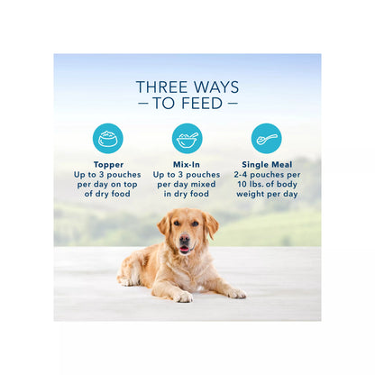 Blue Buffalo® Delectables Variety Pack Adult Dog Food Topper - Chicken & Beef, 3 oz, 12 Count