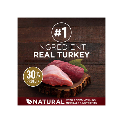 Purina ONE® True Instinct Adult Dry Dog Food - High-Protein, Natural, Turkey & Venison