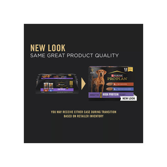 Purina Pro Plan Sport High Protein Variety Pack Adult Wet Dog Food - 13 Oz, 12 Count