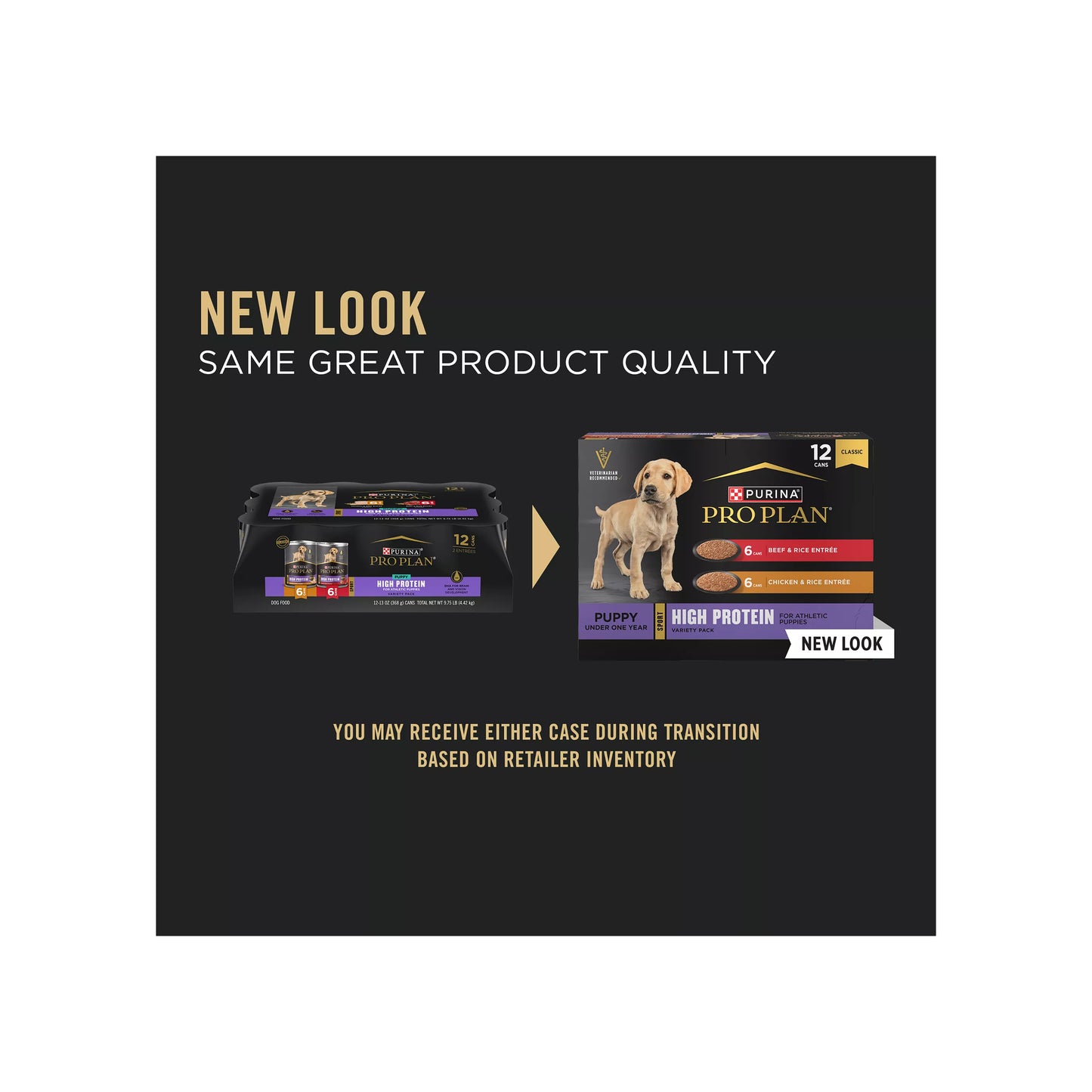 Purina Pro Plan Sport Puppy Wet Dog Food - High Protein, 13 Oz, 12 Count