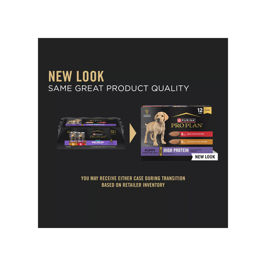 Purina Pro Plan Sport Puppy Wet Dog Food - High Protein, 13 Oz, 12 Count