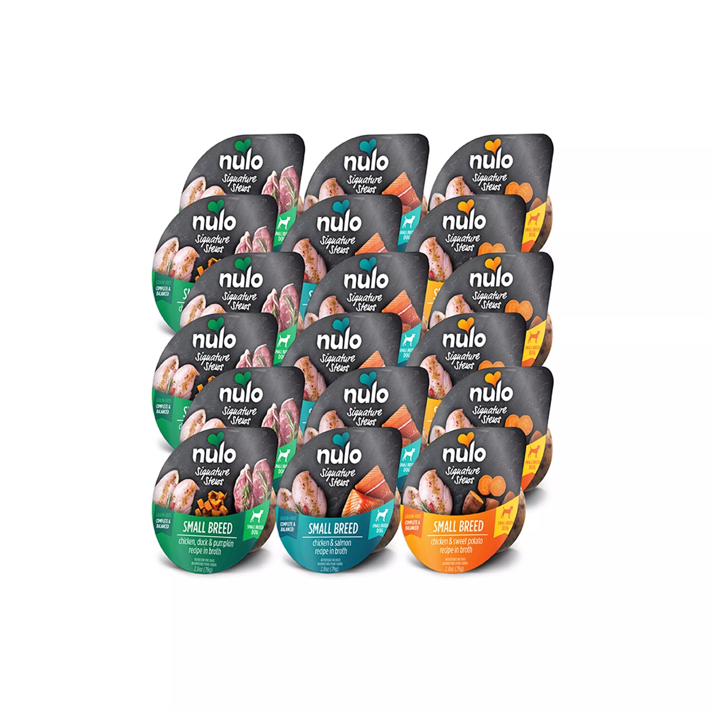 Nulo Signature Stews All Life Stage Wet Dog Food - 2.8 Oz., 12 Count, Variety Pack