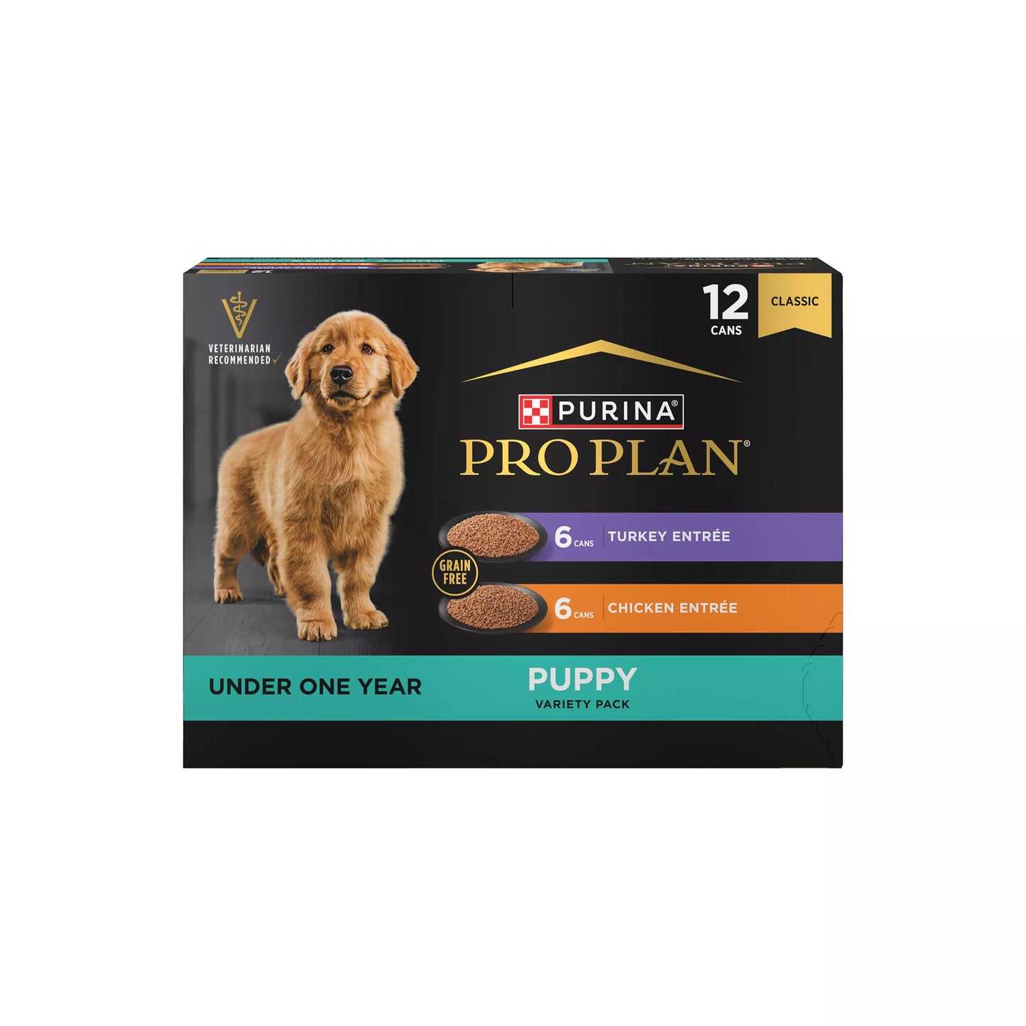Purina Pro Plan Development Variety Pack Puppy Wet Dog Food - Grain Free, 13 oz, 12 Count