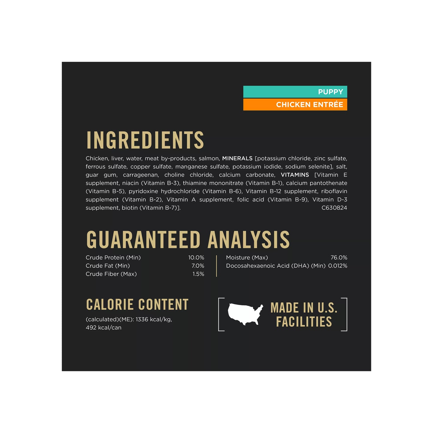 Purina Pro Plan Development Variety Pack Puppy Wet Dog Food - Grain Free, 13 oz, 12 Count