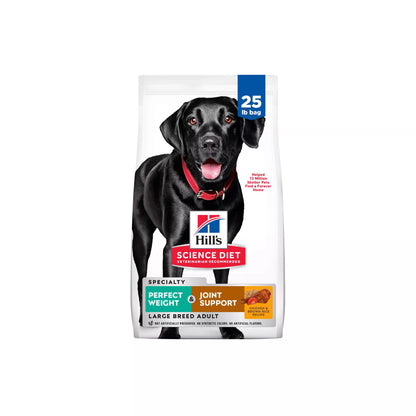 Hill's Science Diet Perfect Weight & Joint Support Large Breed Adult Dry Dog Food - Chicken & Rice