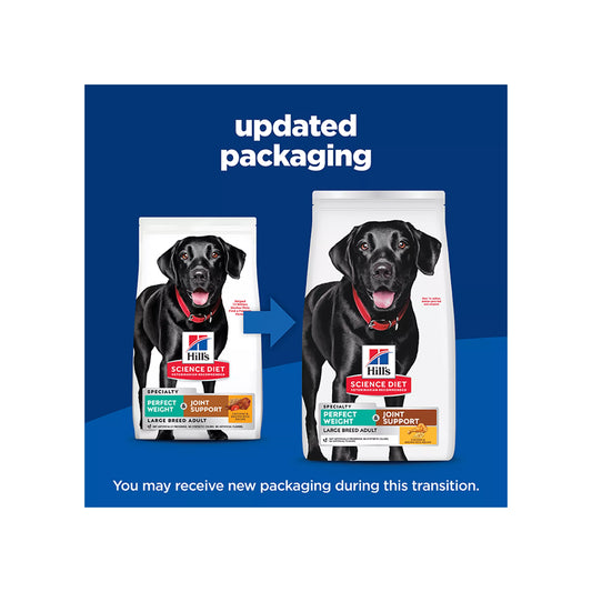 Hill's Science Diet Perfect Weight & Joint Support Large Breed Adult Dry Dog Food - Chicken & Rice