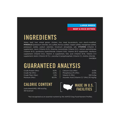 Purina Pro Plan Specialized Large Breed Variety Pack Adult Wet Dog Food - 13 oz, 12 Count