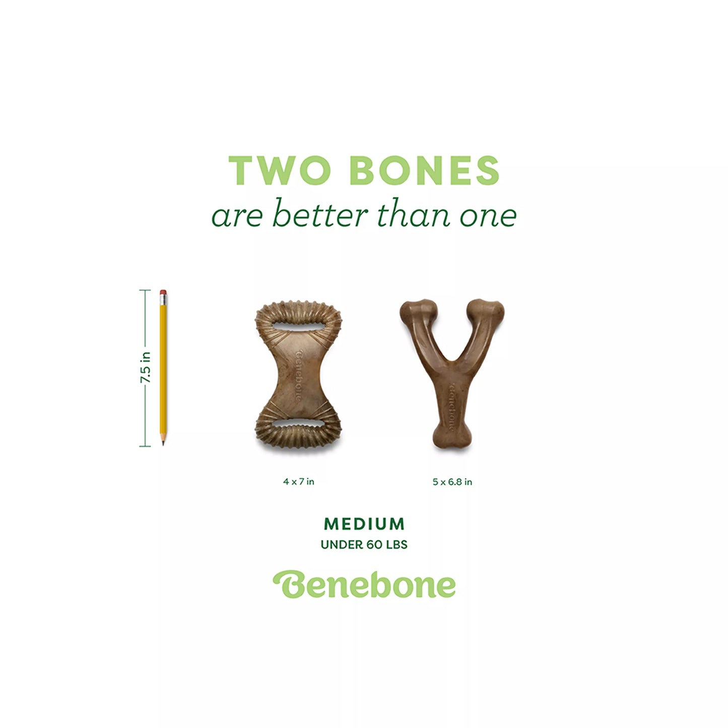 Benebone® Wishbone Dental Chew 2 Pack