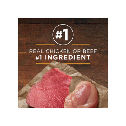 15x6 Can Packs Purina ONE Classic Ground Entree Variety Pack Wet Dog Food 13 oz 6 ct