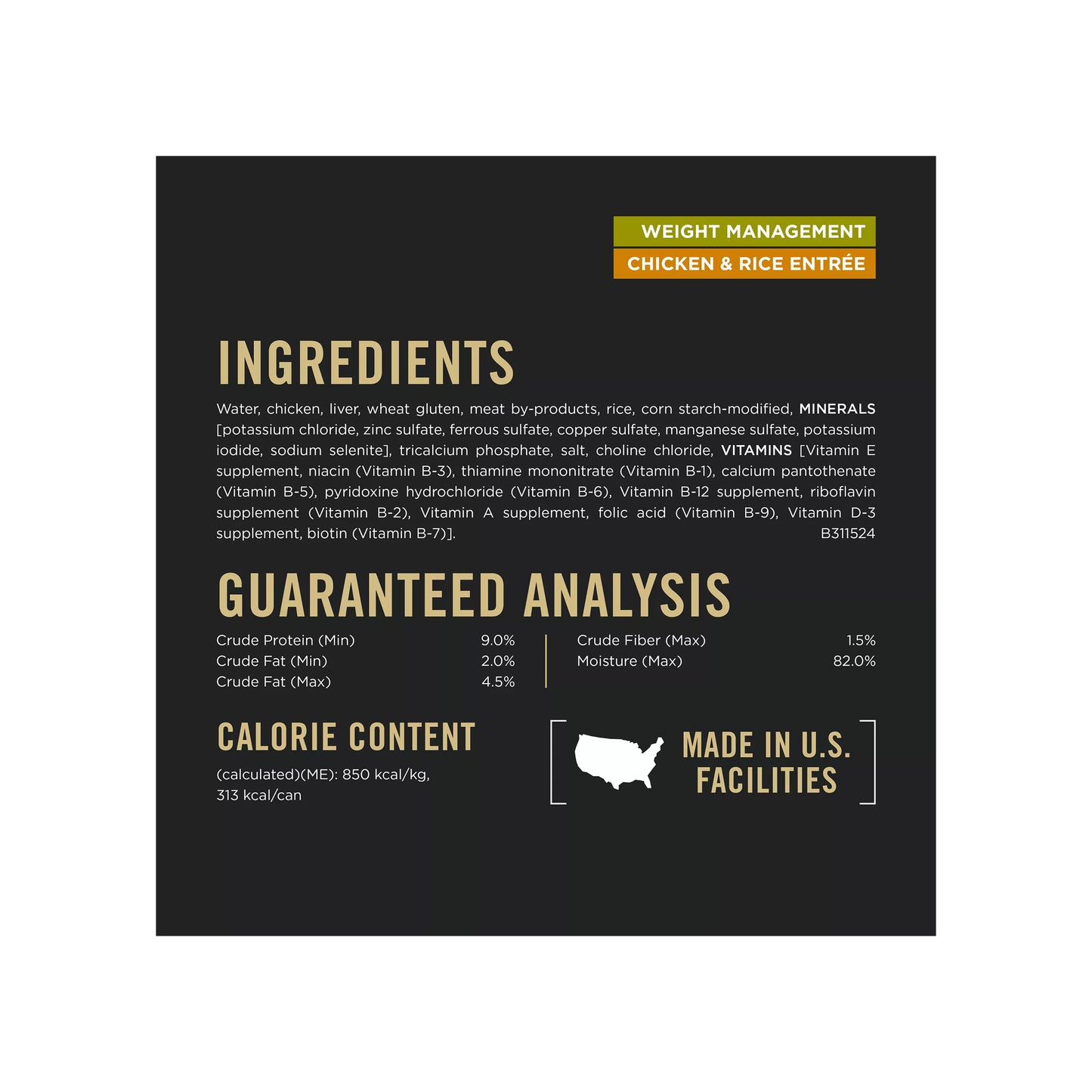 Purina Pro Plan Weight Management Variety Pack Adult Dog Wet Food - Chicken & Turkey, 13 oz, 12 Ct