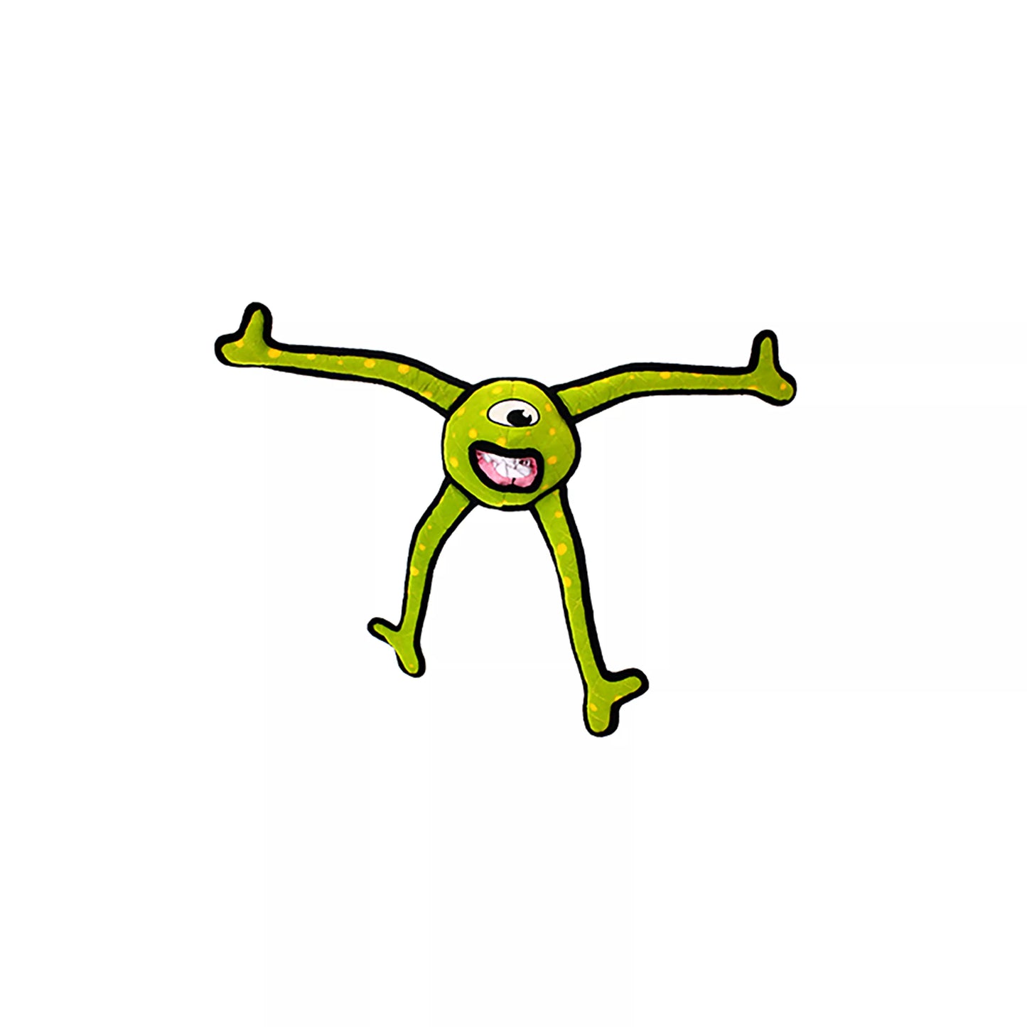 TUFFY® Alien Themed Dog Toy- Green Legs