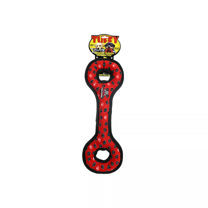 TUFFY® Ultimate Tug-O-War Red Paw Dog Toy
