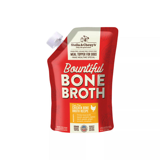 Stella & Chewy's Bountiful Bone Broth All Life Stages Dog Food Topper - Chicken