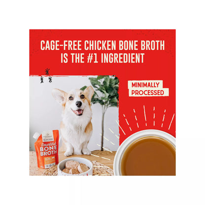Stella & Chewy's Bountiful Bone Broth All Life Stages Dog Food Topper - Chicken