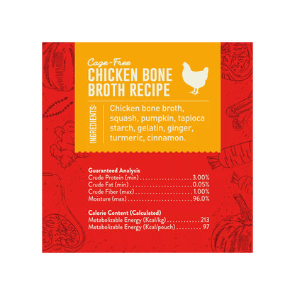 Stella & Chewy's Bountiful Bone Broth All Life Stages Dog Food Topper - Chicken