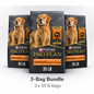 3-Bag Bundle of Purina® Pro Plan Complete Essentials Shredded Blend Adult Dry Dog Food - Chicken & Rice